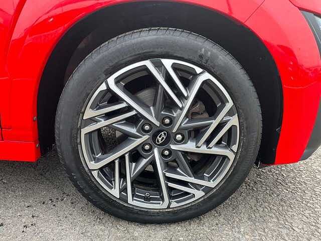 Hyundai KONA 1.0 T-GDi MHEV N Line SUV 5dr Petrol Hybrid Manual Euro 6 (s/s) (120 ps) Red