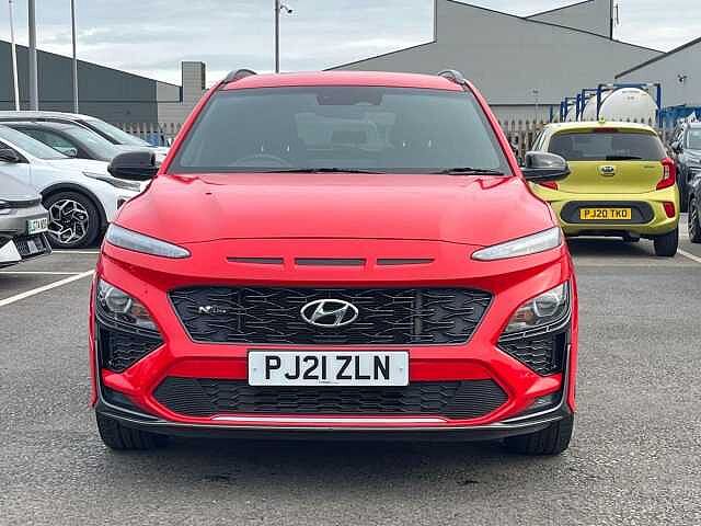 Hyundai KONA 1.0 T-GDi MHEV N Line SUV 5dr Petrol Hybrid Manual Euro 6 (s/s) (120 ps) Red