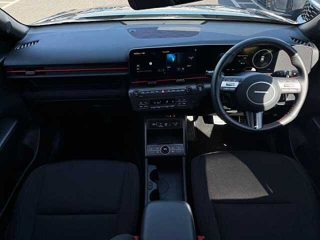 Hyundai KONA 1.6 h-GDi N Line SUV 5dr Petrol Hybrid DCT Euro 6 (s/s) (138 ps) Black