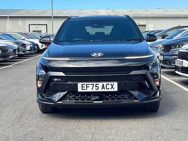 Hyundai KONA 1.6 h-GDi N Line SUV 5dr Petrol Hybrid DCT Euro 6 (s/s) (138 ps) Black