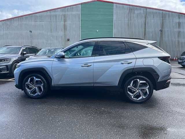 Hyundai TUCSON 1.6 h T-GDi Premium SUV 5dr Petrol Hybrid Auto Euro 6 (s/s) (230 ps) Silver