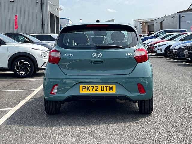 Hyundai I10 1.2 SE Connect Hatchback 5dr Petrol Manual Euro 6 (s/s) (84 ps) Green