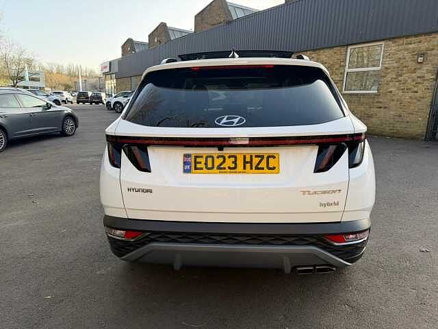 Hyundai TUCSON 1.6 TGDi Hybrid 230 Ultimate 5dr 2WD Auto Atlas White