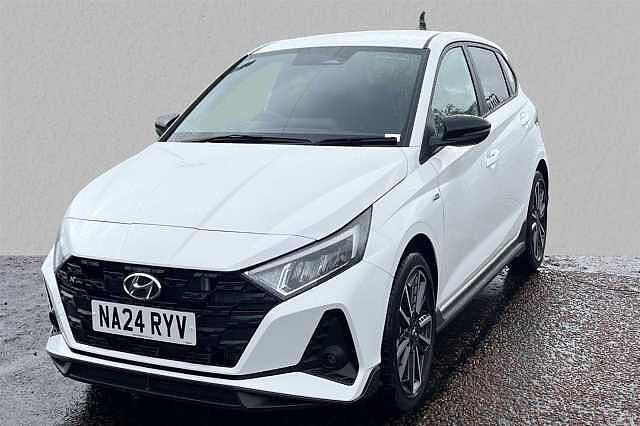 Hyundai I20 5 Dr 1.0 T-GDi 120ps N Line 48 Volt Hybrid Solid - Atlas white