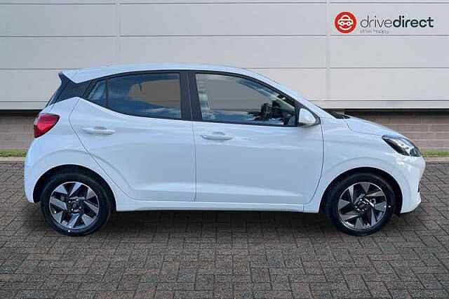 Hyundai I10 1.2 Advance Hatchback 5dr Petrol Auto Euro 6 (s/s) (79 ps) White