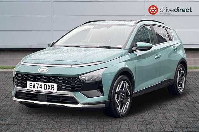 Hyundai BAYON 1.0 T-GDi Ultimate SUV 5dr Petrol DCT Euro 6 (s/s) (100 ps) Green
