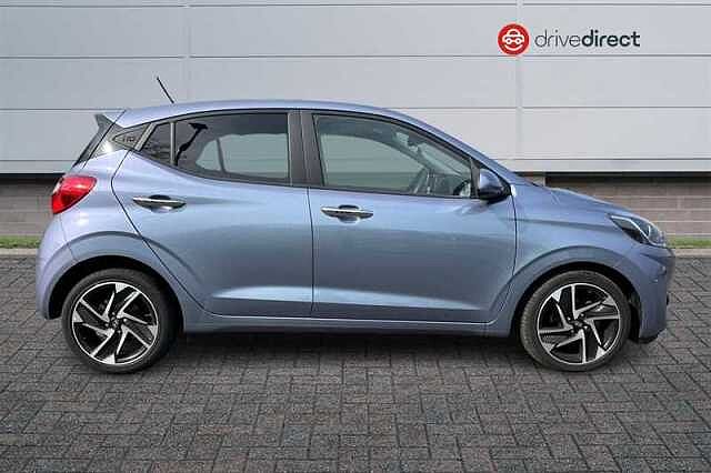 Hyundai I10 1.2 Premium Hatchback 5dr Petrol Auto Euro 6 (s/s) (79 ps) Blue
