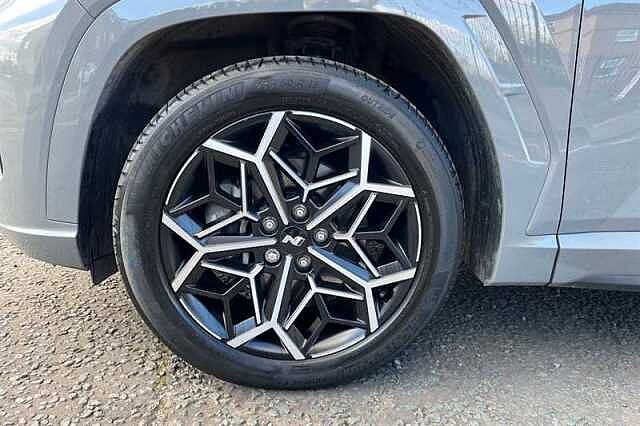 Hyundai TUCSON 1.6 h T-GDi N Line SUV 5dr Petrol Hybrid Auto Euro 6 (s/s) (230 ps) Grey