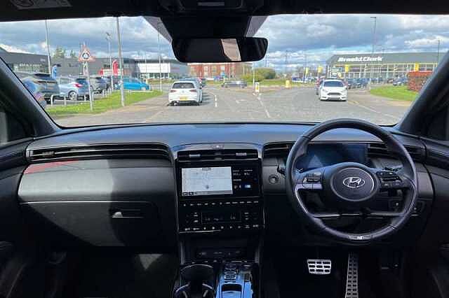 Hyundai TUCSON 1.6 h T-GDi N Line SUV 5dr Petrol Hybrid Auto Euro 6 (s/s) (230 ps) Grey