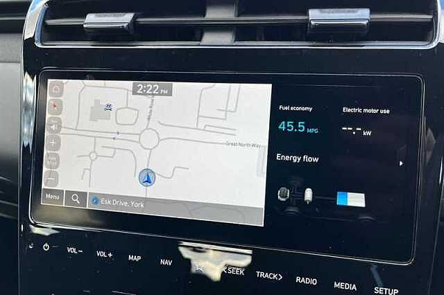 Hyundai TUCSON 1.6 h T-GDi N Line SUV 5dr Petrol Hybrid Auto Euro 6 (s/s) (230 ps) Grey