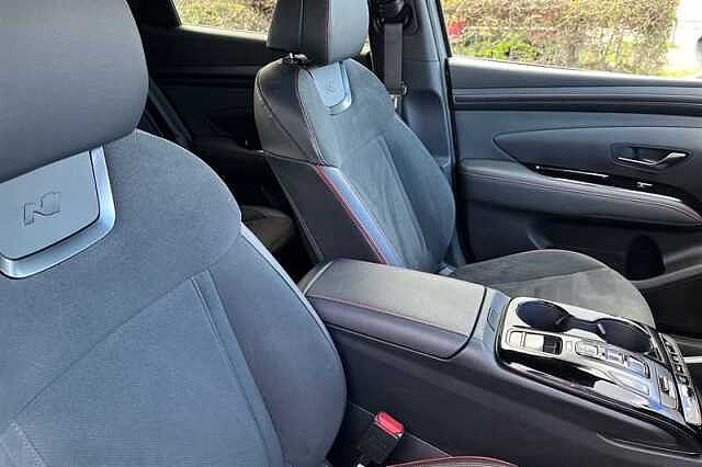 Hyundai TUCSON 1.6 h T-GDi N Line SUV 5dr Petrol Hybrid Auto Euro 6 (s/s) (230 ps) Grey