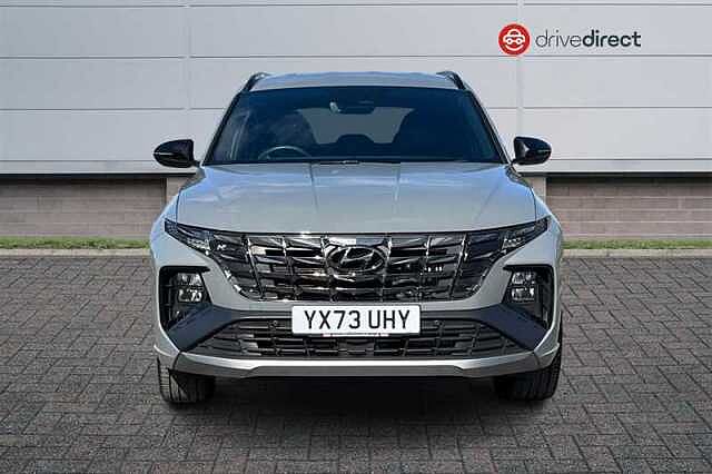 Hyundai TUCSON 1.6 h T-GDi N Line SUV 5dr Petrol Hybrid Auto Euro 6 (s/s) (230 ps) Grey