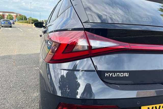 Hyundai I20 1.0 T-GDi Black Line Hatchback 5dr Petrol Manual Euro 6 (s/s) (90 ps) Grey