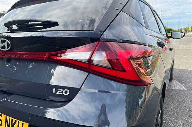 Hyundai I20 1.0 T-GDi Black Line Hatchback 5dr Petrol Manual Euro 6 (s/s) (90 ps) Grey