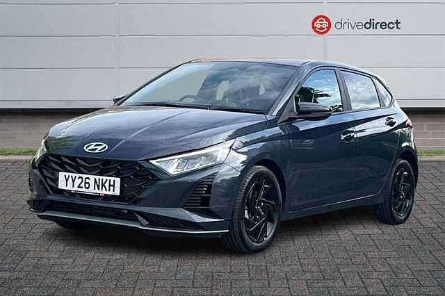 Hyundai I20 1.0 T-GDi Black Line Hatchback 5dr Petrol Manual Euro 6 (s/s) (90 ps) Grey