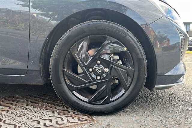 Hyundai I20 1.0 T-GDi Black Line Hatchback 5dr Petrol Manual Euro 6 (s/s) (90 ps) Grey