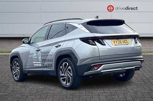 Hyundai TUCSON 1.6 T-GDi Ultimate SUV 5dr Petrol DCT Euro 6 (s/s) (150 ps) Silver