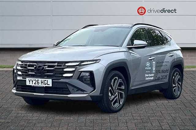 Hyundai TUCSON 1.6 T-GDi Ultimate SUV 5dr Petrol DCT Euro 6 (s/s) (150 ps) Silver