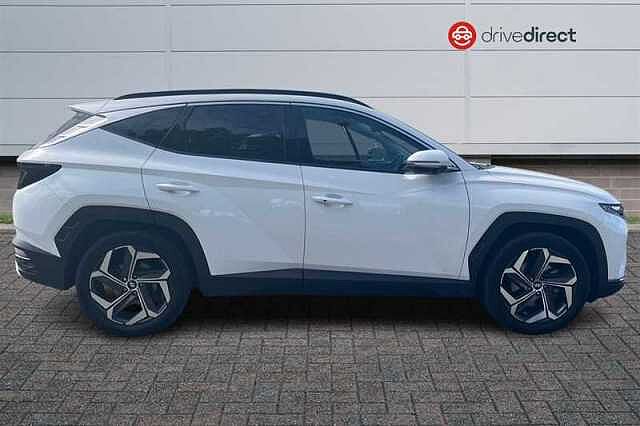 Hyundai TUCSON 1.6 h T-GDi Ultimate SUV 5dr Petrol Hybrid Auto Euro 6 (s/s) (230 ps) White
