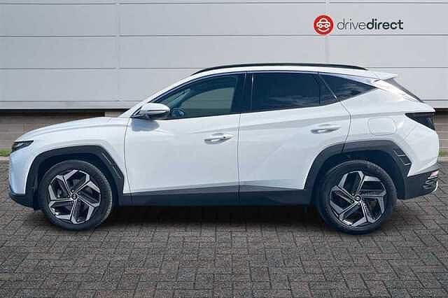 Hyundai TUCSON 1.6 h T-GDi Ultimate SUV 5dr Petrol Hybrid Auto Euro 6 (s/s) (230 ps) White