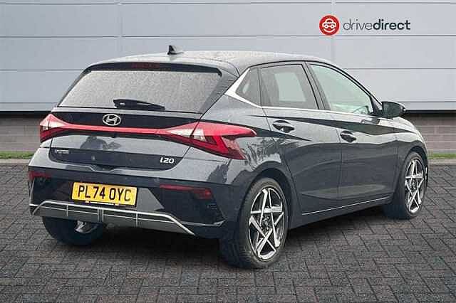 Hyundai I20 1.0 T-GDi Premium Hatchback 5dr Petrol Manual Euro 6 (s/s) (100 ps) Grey