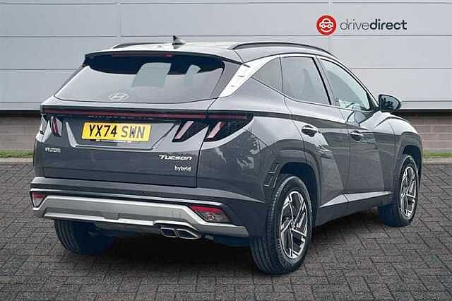 Hyundai TUCSON 1.6 T-GDi Advance SUV 5dr Petrol Hybrid Auto Euro 6 (s/s) (215 ps) Grey