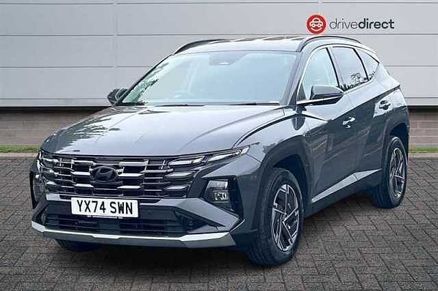 Hyundai TUCSON 1.6 T-GDi Advance SUV 5dr Petrol Hybrid Auto Euro 6 (s/s) (215 ps) Grey