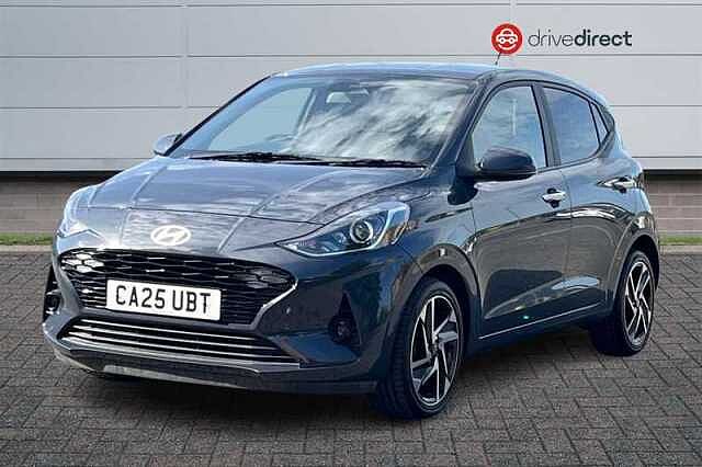 Hyundai I10 1.0 Premium Hatchback 5dr Petrol Manual Euro 6 (s/s) (63 ps) Grey