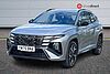 Hyundai TUCSON 1.6 T-GDi N Line SUV 5dr Petrol Hybrid Auto Euro 6 (s/s) (215 ps) Silver