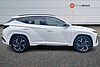 Hyundai TUCSON 1.6 T-GDi N Line SUV 5dr Petrol Hybrid Auto Euro 6 (s/s) (215 ps) White