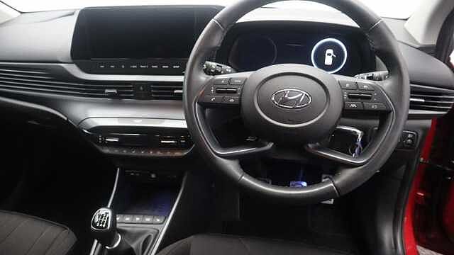 Hyundai BAYON 1.0 T-GDi MHEV Premium SUV 5dr Petrol Hybrid Manual Euro 6 (s/s) (100 ps) Red