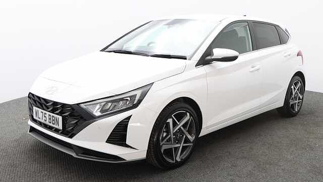 Hyundai I20 1.0 T-GDi Premium Hatchback 5dr Petrol DCT Euro 6 (s/s) (100 ps) White