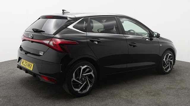Hyundai I20 1.0 T-GDi MHEV Premium Hatchback 5dr Petrol Hybrid Manual Euro 6 (s/s) (100 ps) Black