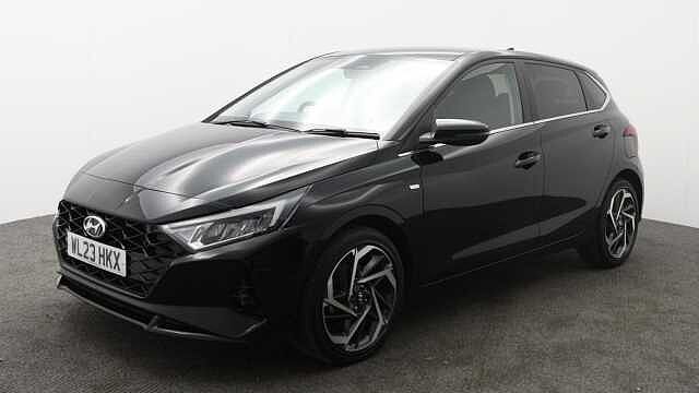 Hyundai I20 1.0 T-GDi MHEV Premium Hatchback 5dr Petrol Hybrid Manual Euro 6 (s/s) (100 ps) Black