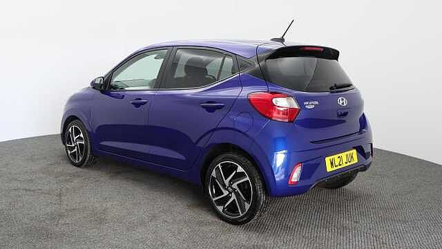 Hyundai I10 1.2 Premium Hatchback 5dr Petrol Auto Euro 6 (s/s) (84 ps) Blue