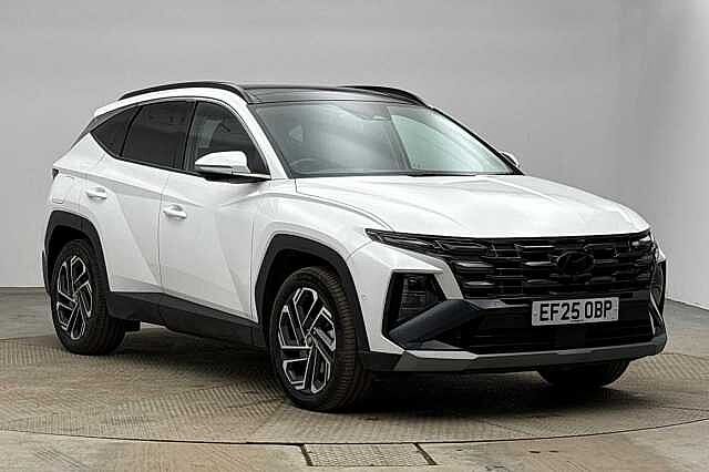 Hyundai TUCSON 1.6T Plug-in Hybrid Ultimate 5dr Auto White