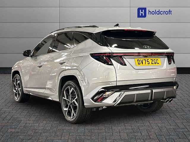Hyundai TUCSON 1.6T Hybrid N Line S 5dr Auto Silver