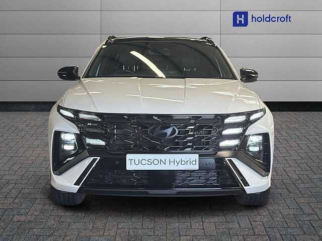 Hyundai TUCSON 1.6T Hybrid N Line S 5dr Auto White