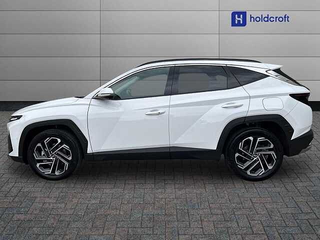 Hyundai TUCSON 1.6T 239 Hybrid Ultimate 5dr Auto White
