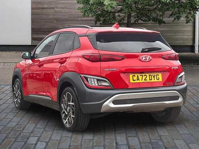 Hyundai KONA 1.6h-GDi Hybrid Ultimate 5dr Red