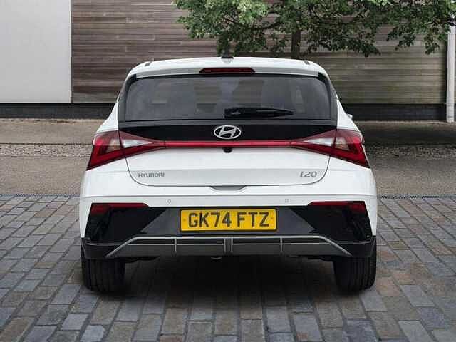 Hyundai I20 1.0 T-GDi Ultimate Hatchback 5dr Petrol DCT Euro 6 (s/s) (100 ps) White