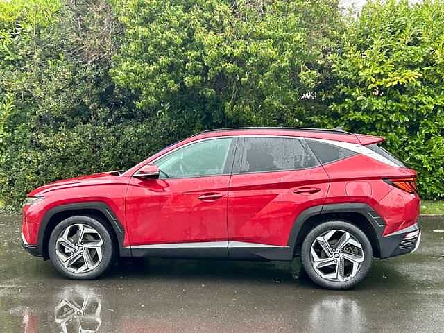 Hyundai TUCSON 1.6 h T-GDi Ultimate SUV 5dr Petrol Hybrid Auto Euro 6 (s/s) (230 ps) Red