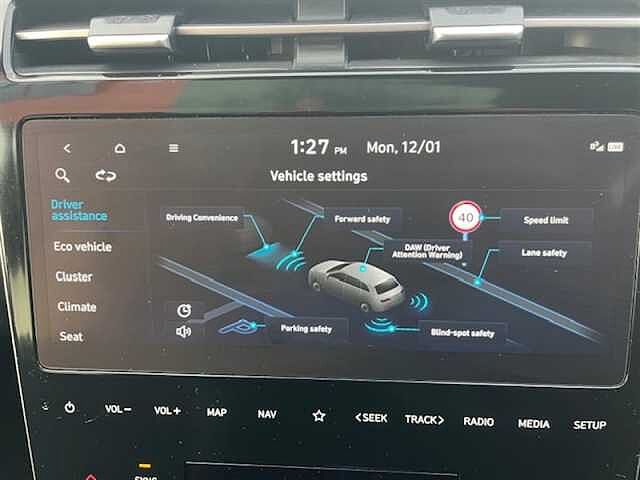 Hyundai TUCSON 1.6 h T-GDi Ultimate SUV 5dr Petrol Hybrid Auto Euro 6 (s/s) (230 ps) Red