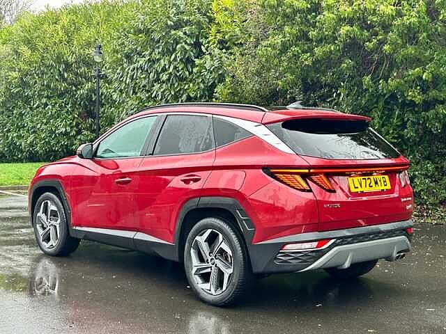 Hyundai TUCSON 1.6 h T-GDi Ultimate SUV 5dr Petrol Hybrid Auto Euro 6 (s/s) (230 ps) Red