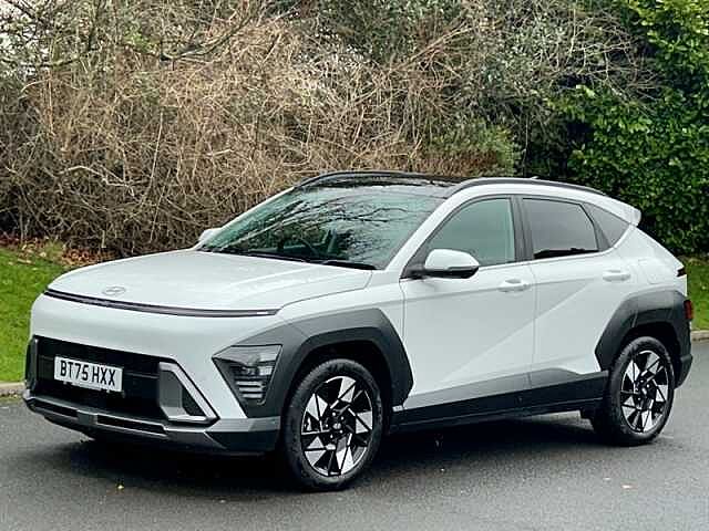 Hyundai KONA 1.6 h-GDi Ultimate SUV 5dr Petrol Hybrid DCT Euro 6 (s/s) (129 ps) White