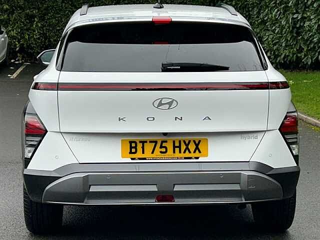 Hyundai KONA 1.6 h-GDi Ultimate SUV 5dr Petrol Hybrid DCT Euro 6 (s/s) (129 ps) White