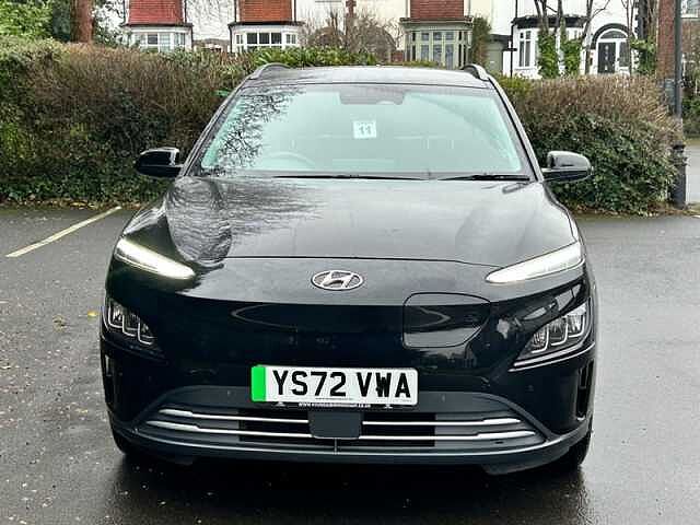 Hyundai KONA 64kWh Premium SUV 5dr Electric Auto (10.5kW Charger) (204 ps) Black