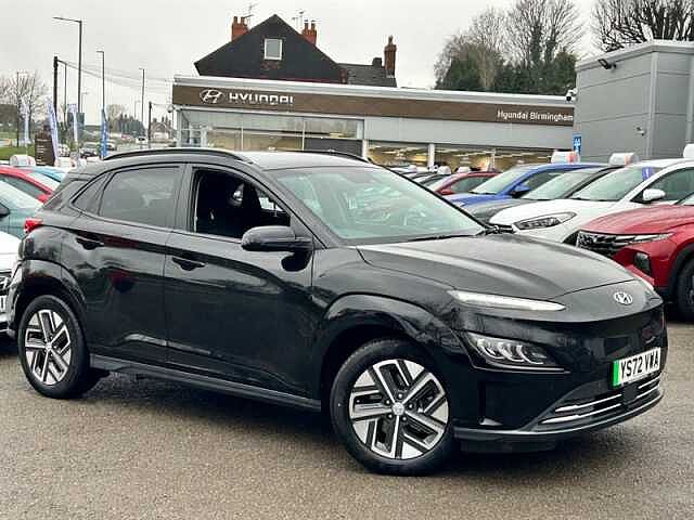 Hyundai KONA 64kWh Premium SUV 5dr Electric Auto (10.5kW Charger) (204 ps) Black
