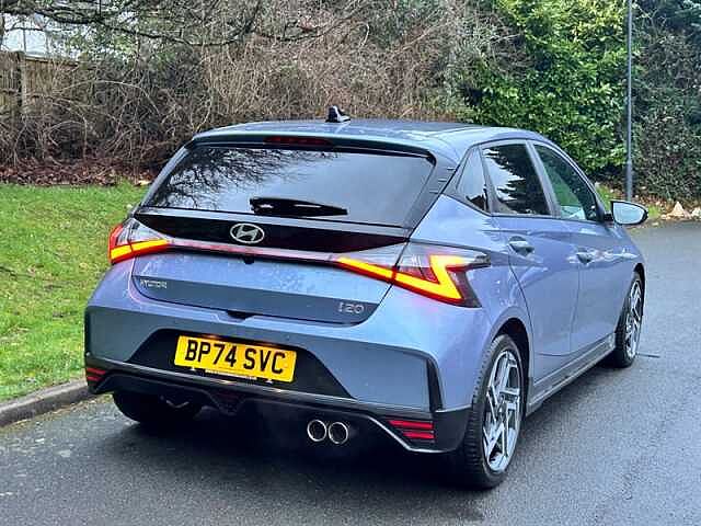 Hyundai I20 1.0 T-GDi N Line S Hatchback 5dr Petrol Manual Euro 6 (s/s) (100 ps) Blue