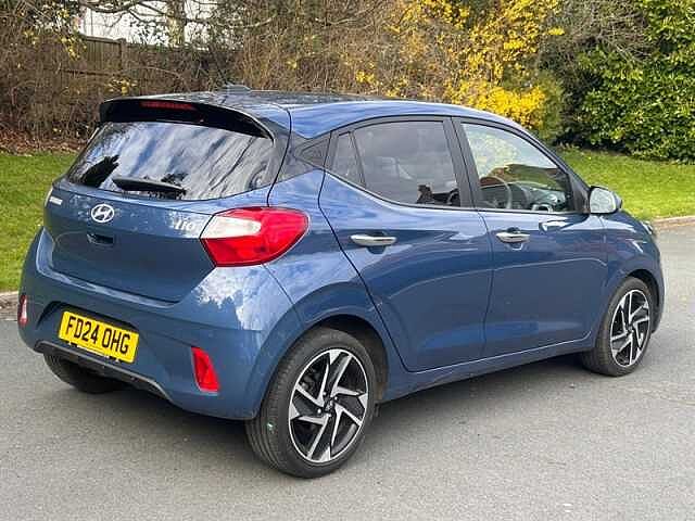 Hyundai I10 1.0 Premium Hatchback 5dr Petrol Auto Euro 6 (s/s) (63 ps) Blue